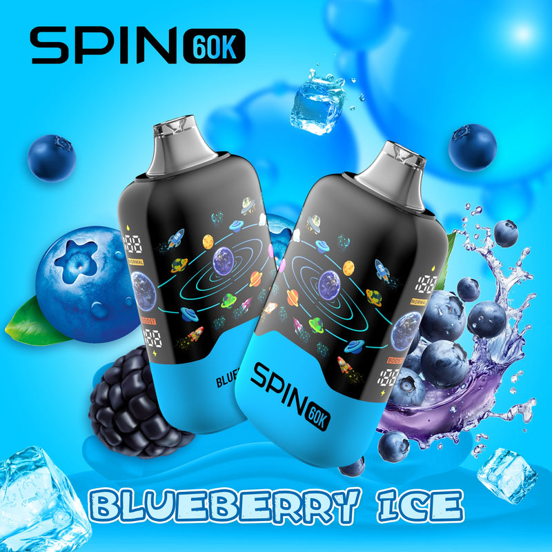 Spin 60k - Blueberry Ice