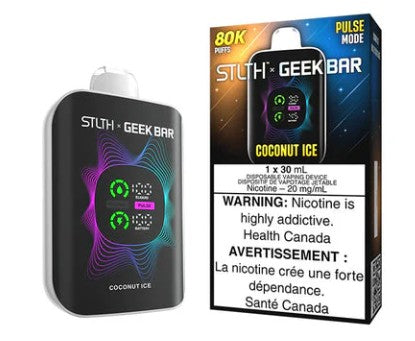 STLTH X GeekBar 80k - Coconut Ice