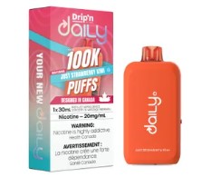 Drip'n Daily 100k - Just Strawberry Kiwi