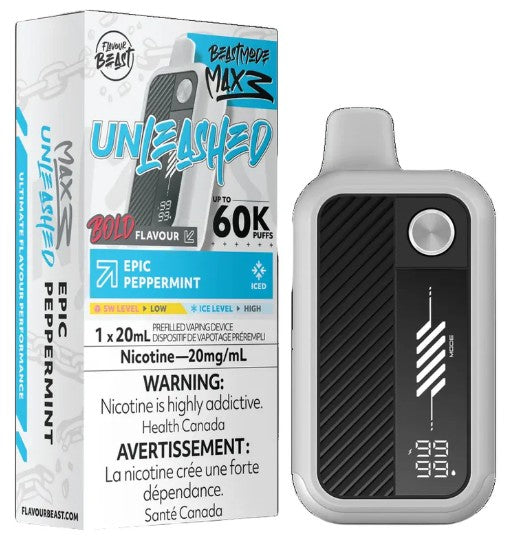 Flavour Beast Mode Max 3 60k - Epic Peppermint Iced