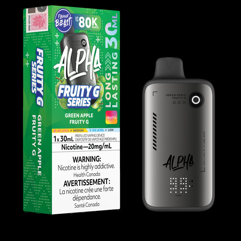 Flavour Beast Alpha 80k - Green Apple Fruity G