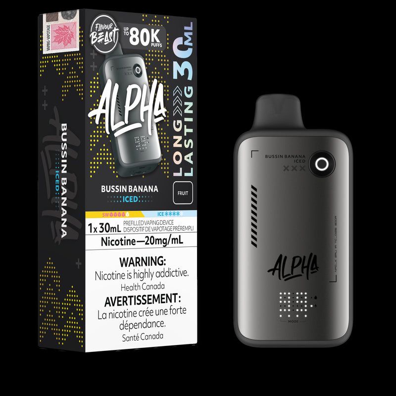 Flavour Beast Alpha 80k - Bussin' Banana Iced