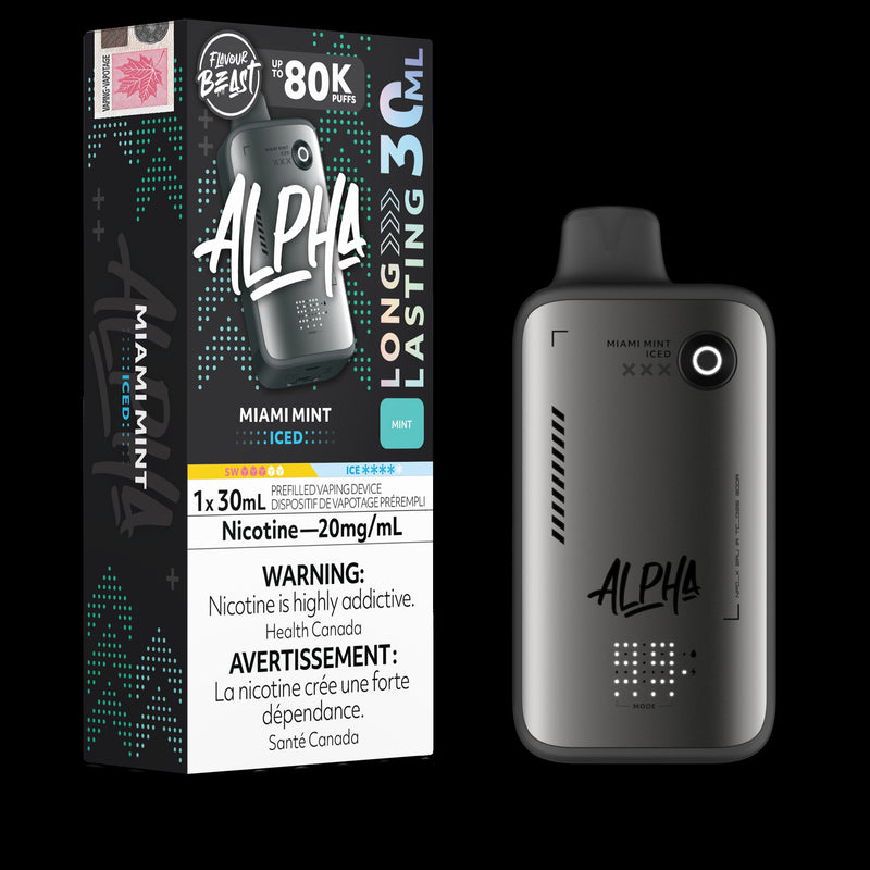 Flavour Beast Alpha 80k - Miami Mint Iced