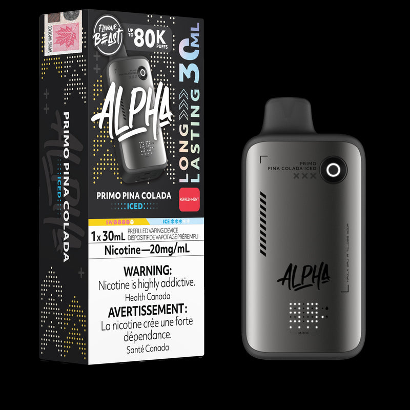 Flavour Beast Alpha 80k - Primo Pina Colada Iced