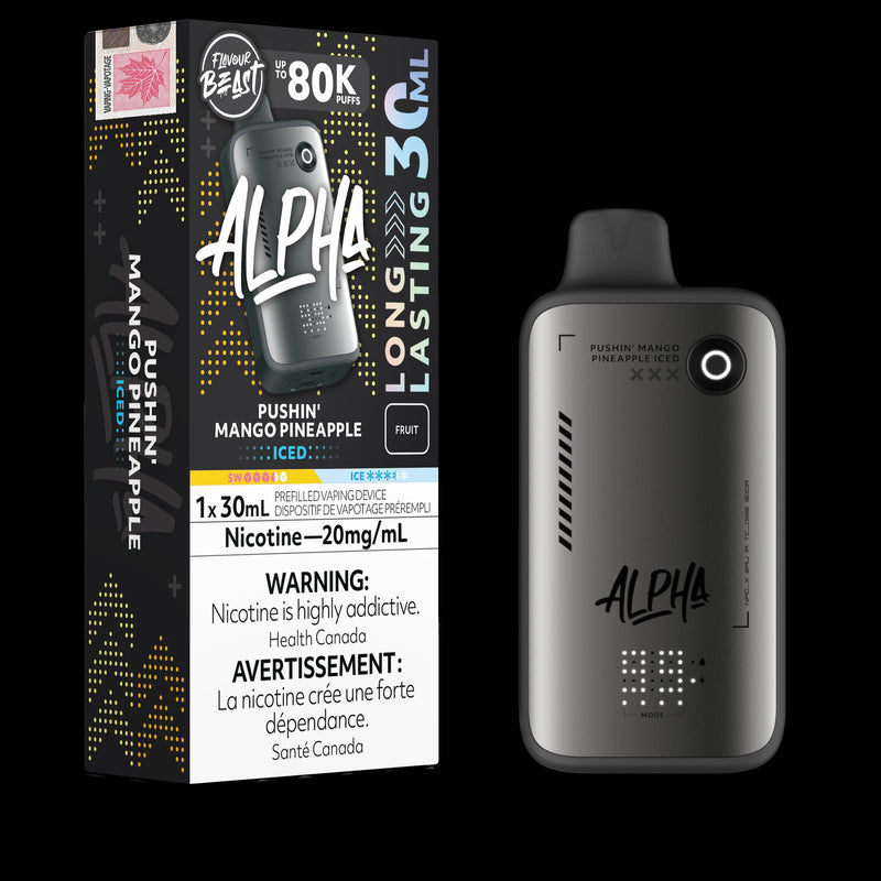 Flavour Beast Alpha 80k - Pushin Mango Pineapple Iced
