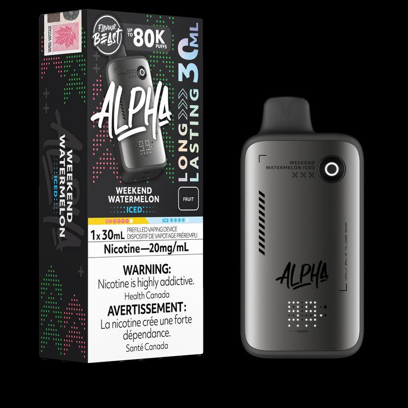 Flavour Beast Alpha 80k - Weekend Watermelon Iced