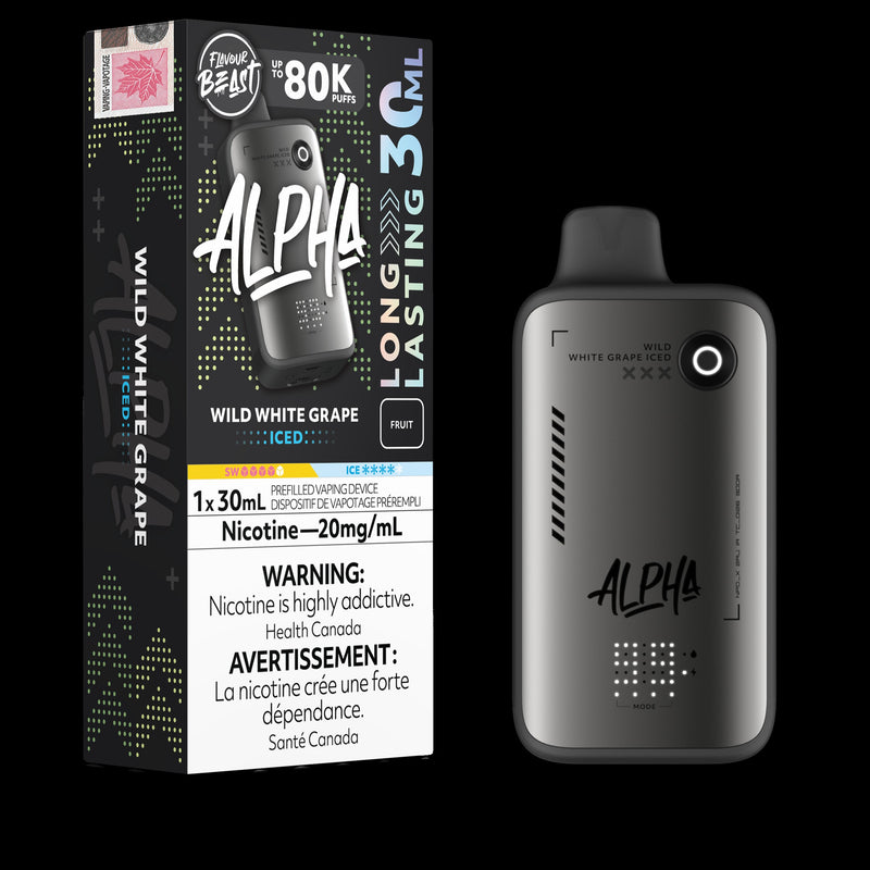 Flavour Beast Alpha 80k - Wild White Grape Iced
