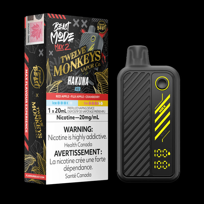 Flavour Beast Max 2 50k - 12M Hakuna Iced