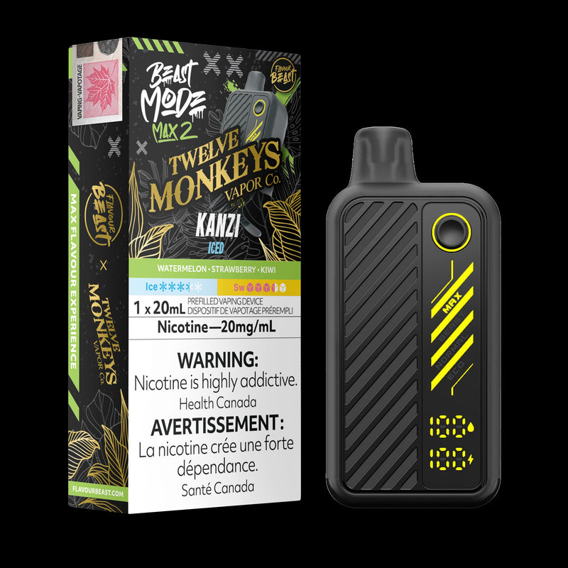 Flavour Beast Max 2 50k - 12M Kanzi Iced
