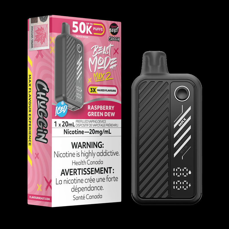 Flavour Beast Max 2 50k - Raspberry Green Dew