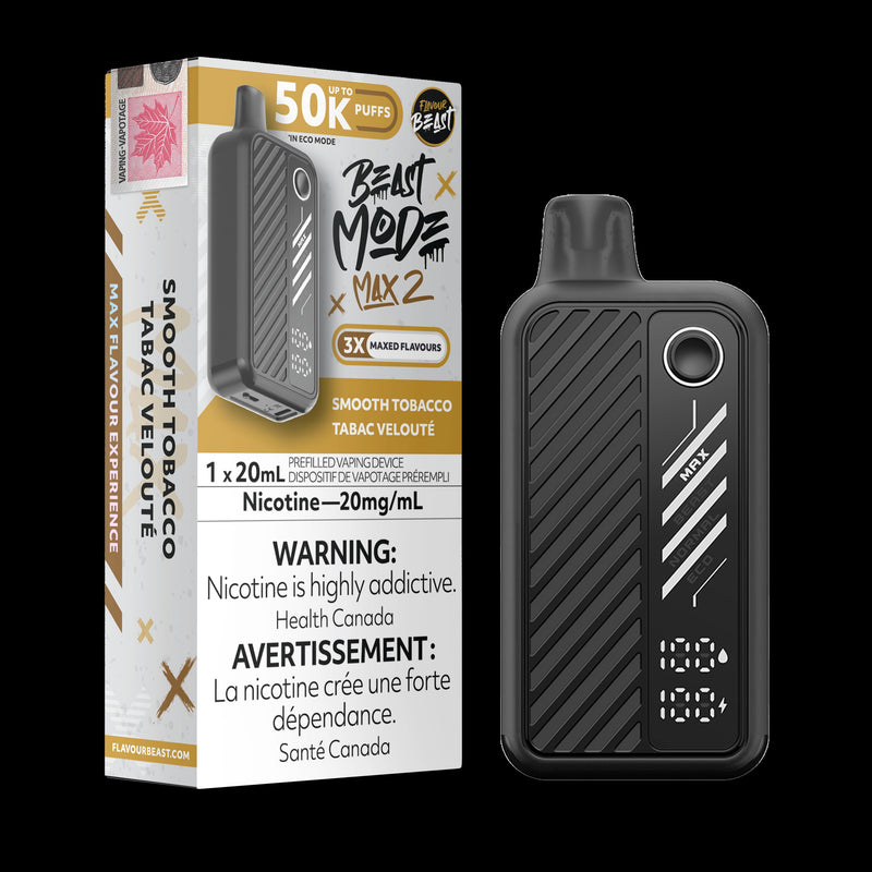 Flavour Beast Max 2 50k - Smooth Tobacco