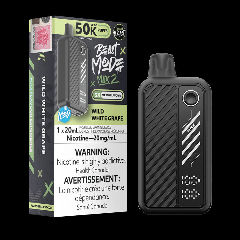 Flavour Beast Max 2 50k - Wild White Grape