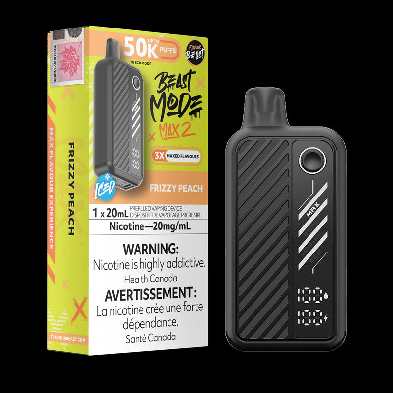 Flavour Beast Max 2 50k - Frizzy Peach