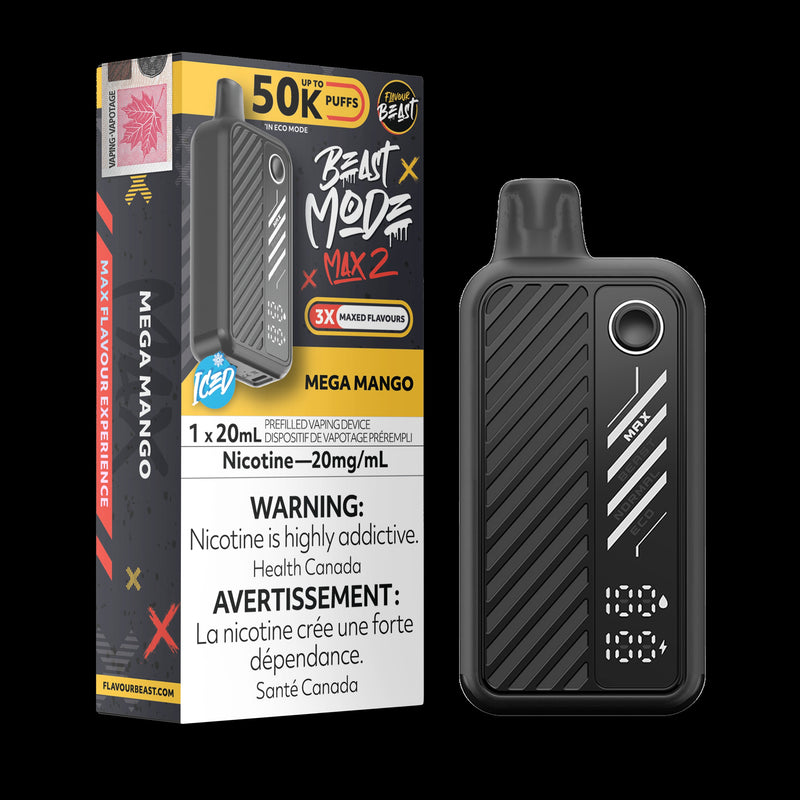 Flavour Beast Max 2 50k - Mega Mango