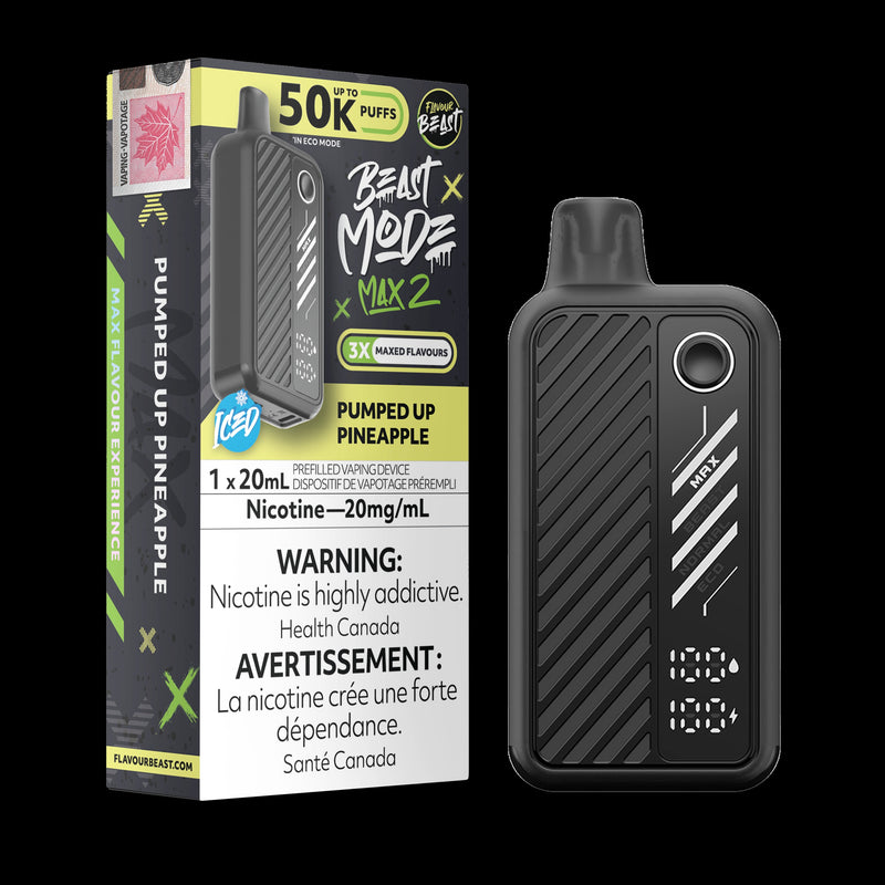 Flavour Beast Max 2 50k - Pumped Up Pineapple