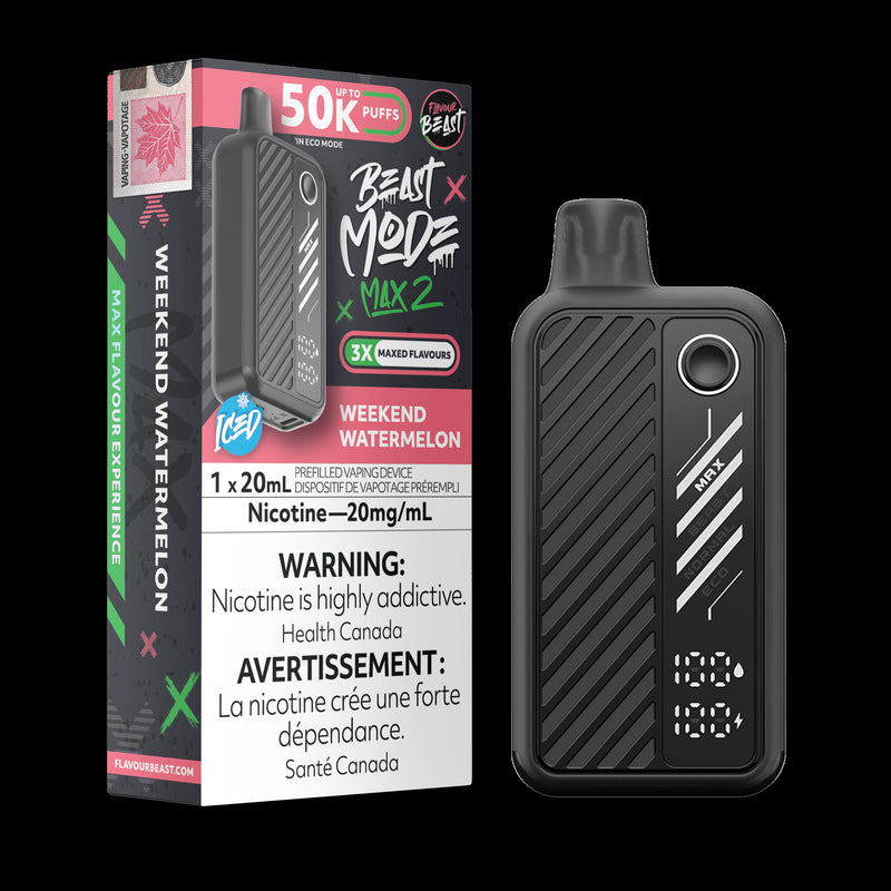 Flavour Beast Max 2 50k - Weekend Watermelon