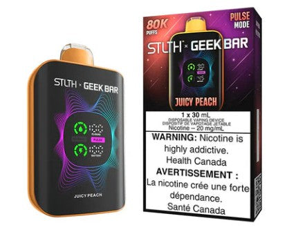 STLTH X GeekBar 80k - Juicy Peach Ice