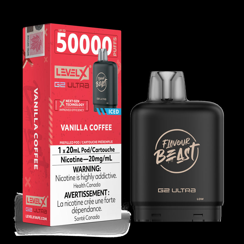 Level X Flavour Beast G2 ultra - Vanilla Coffee Iced