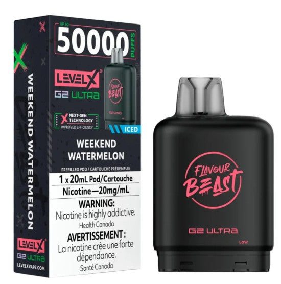 Level X Flavour Beast G2 ultra - Weekend Watermelon
