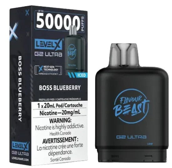 Level X Flavour Beast G2 ultra - Boss Blueberry Iced