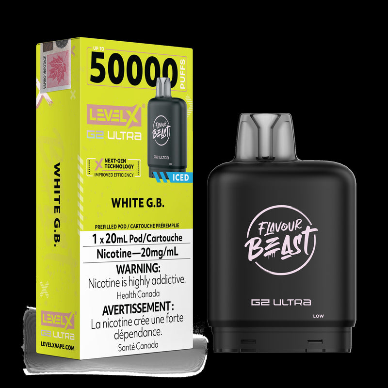 Level X Flavour Beast G2 ultra - White G.B. Iced