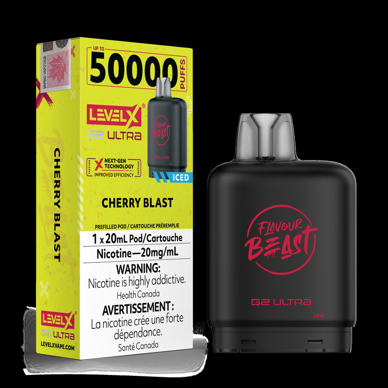 Level X Flavour Beast G2 ultra - Cherry Blast