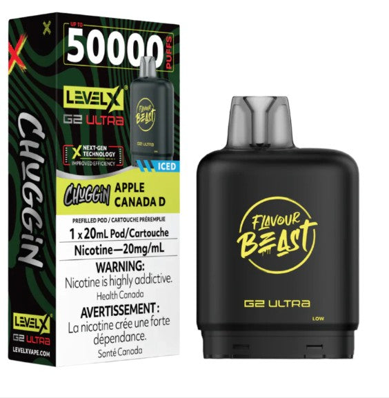 Level X Flavour Beast G2 ultra Chuggin' - Apple Canada D