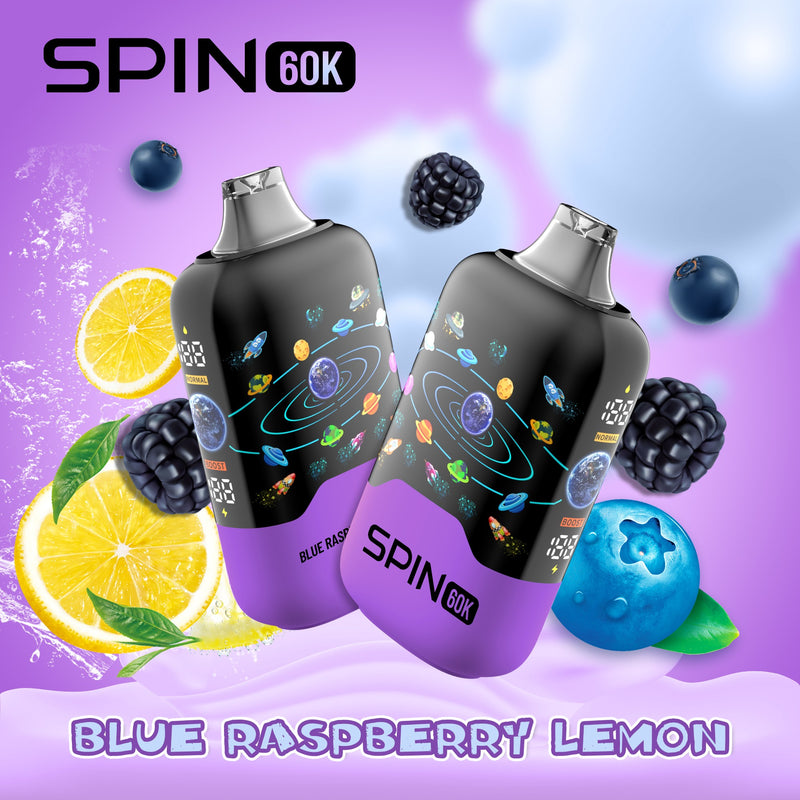 Spin 60k - Blue Raspberry Lemon