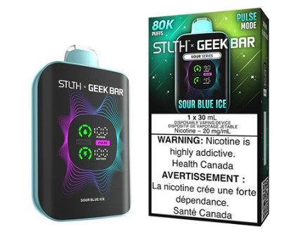 STLTH X GeekBar 80k - Sour Blue Ice