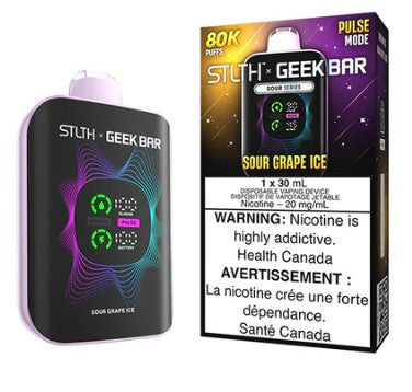 STLTH X GeekBar 80k - Sour Grape Ice