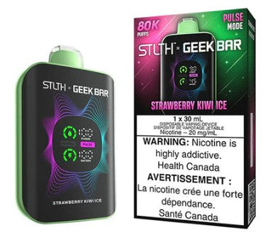 STLTH X GeekBar 80k - Strawberry Kiwi Ice